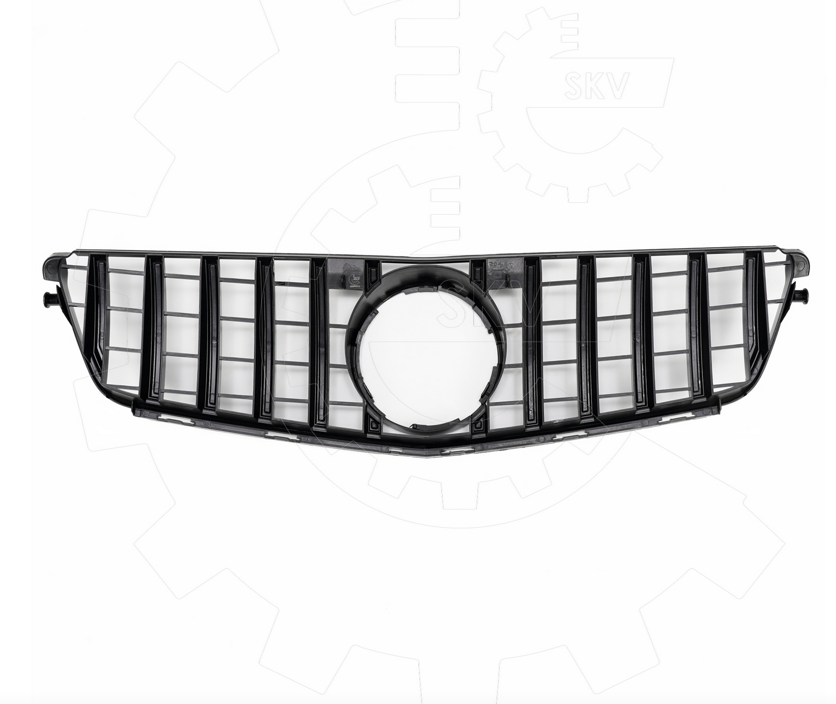 Radiateur grille - Hoogglans Zwart - Mercedes C-Klasse (204) - OEM: A2048800023